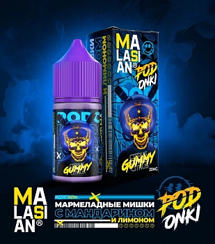 Ар MALASIA&PODONKI SALT Citrus Gummy 30-20