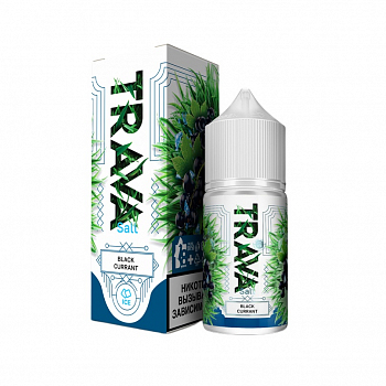 Ар TRAVA SALT Черная смородина-лед 30-20