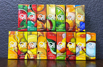 Жидкость для ЭСДН RELL ORANGE SALT "Kiwi cactus aloe" 10мл 18мг.